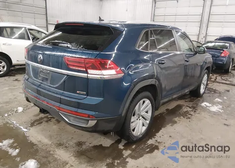 2022 Volkswagen Atlas Cross Sport 3.6L V6 Se W/Technology z USA, uszkodzony, nr VIN 1V2HE2CA8NC219345